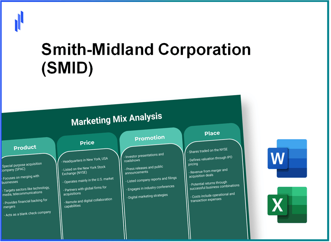 Marketing Mix Analysis of Smith-Midland Corporation (SMID)