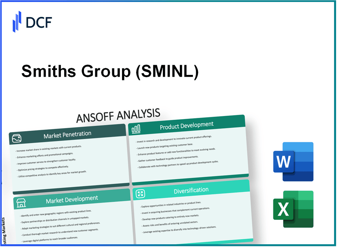 Smiths Group plc (SMIN.L): Ansoff Matrix