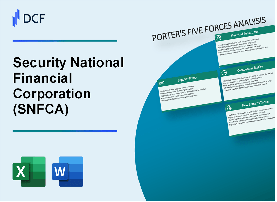 Security National Financial Corporation (SNFCA) Porter's Five Forces Analysis