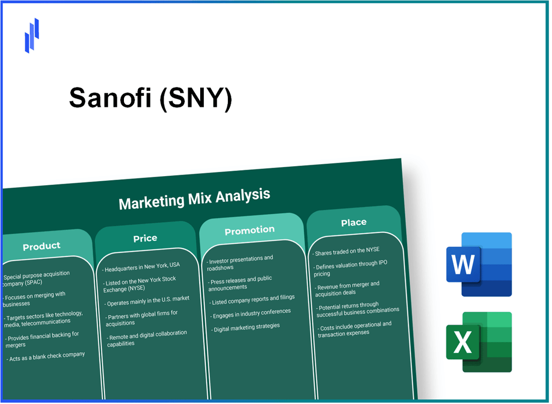 Marketing Mix Analysis of Sanofi (SNY)