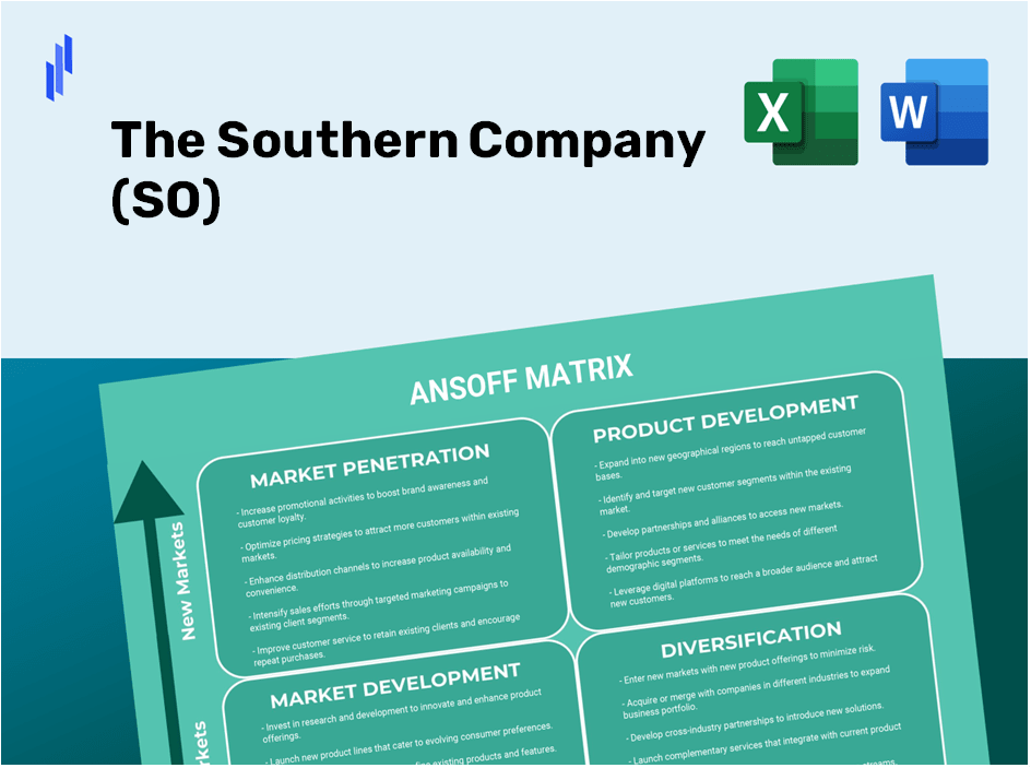 The Southern Company (SO)Ansoff Matrix