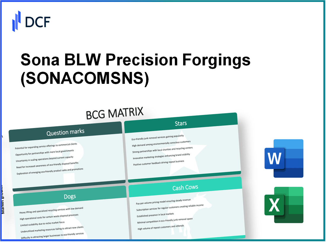 Sona BLW Precision Forgings Limited (SONACOMS.NS): BCG Matrix