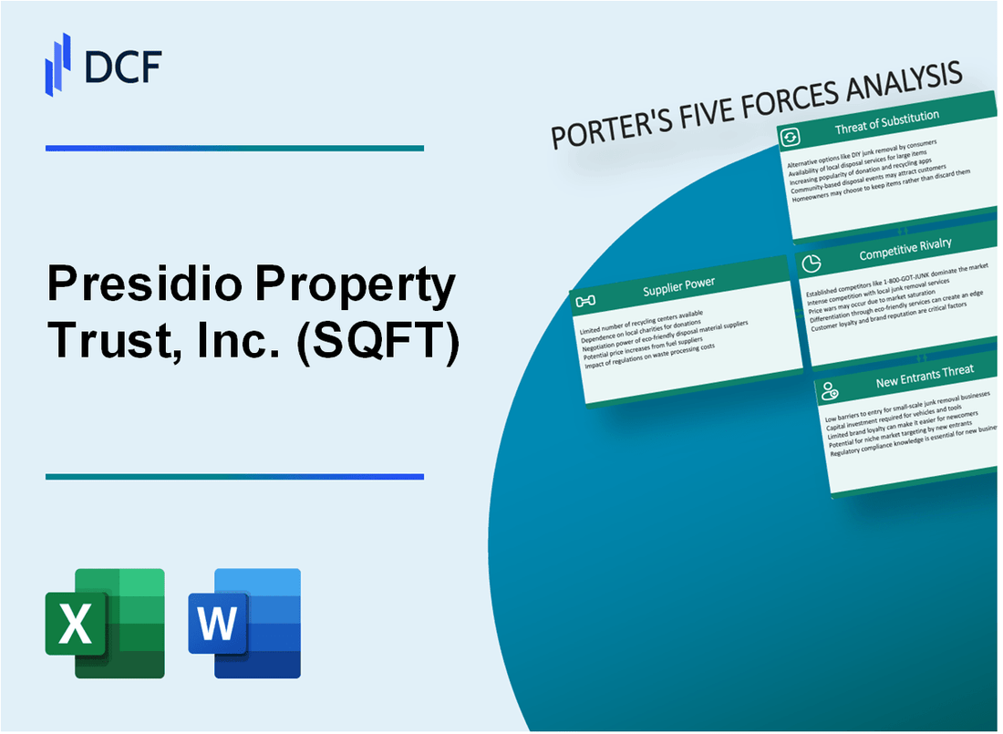 Presidio Property Trust, Inc. (SQFT) Porter's Five Forces Analysis