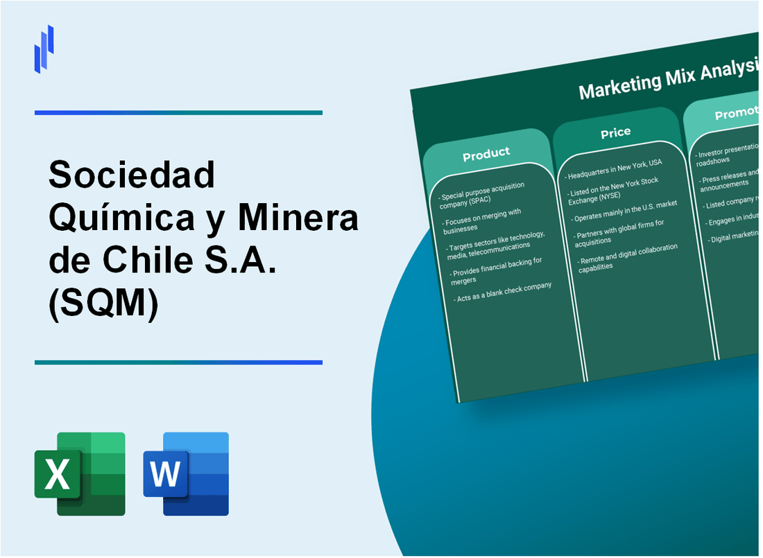 Marketing Mix Analysis of Sociedad Química y Minera de Chile S.A. (SQM)