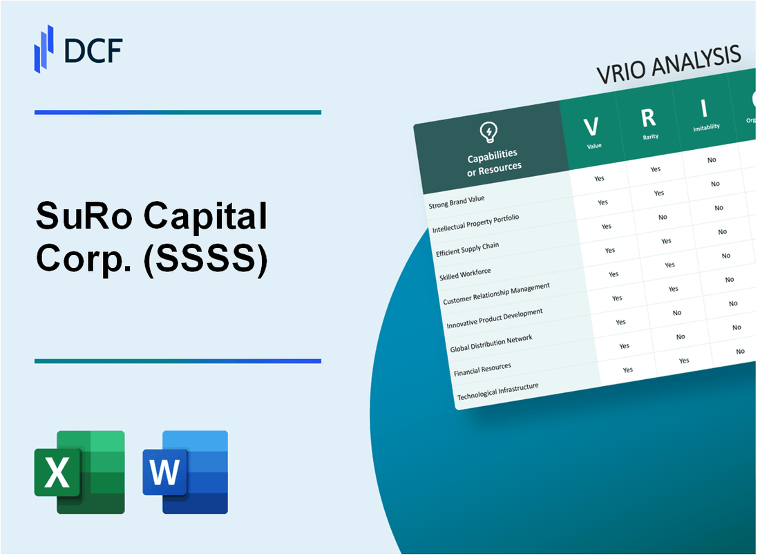 SuRo Capital Corp. (SSSS): VRIO Analysis [10-2024 Updated]