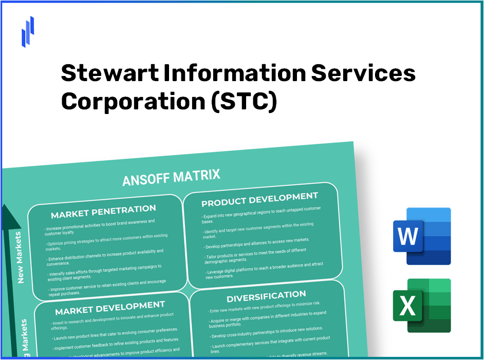 Stewart Information Services Corporation (STC)Ansoff Matrix