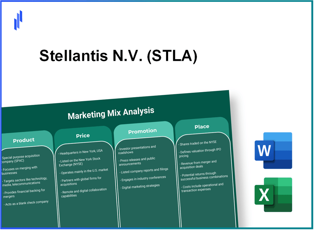 Marketing Mix Analysis of Stellantis N.V. (STLA)