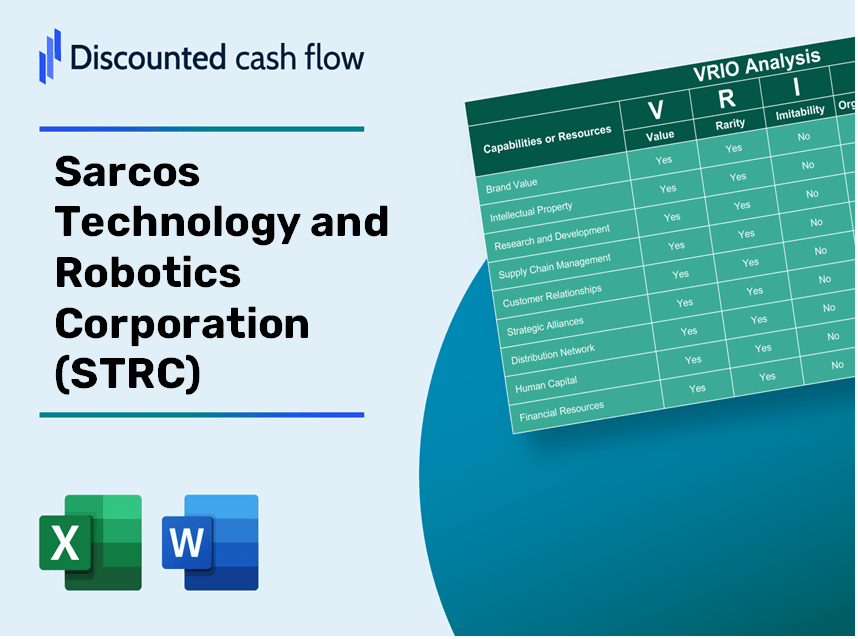 Sarcos Technology and Robotics Corporation (STRC): VRIO Analysis [10-2024 Updated]