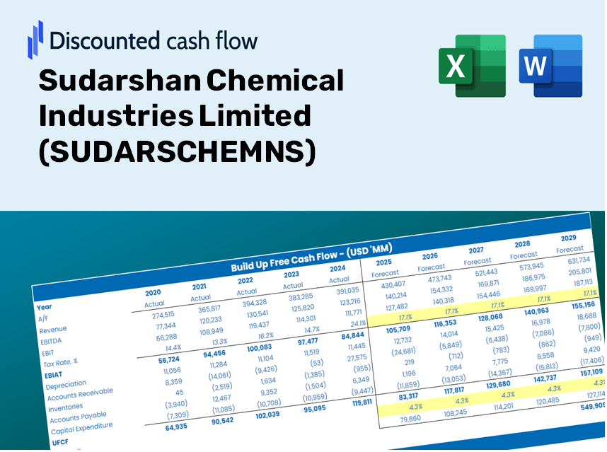 Sudarshan Chemical Industries Limited (SUDARSCHEMNS) DCF Valuation