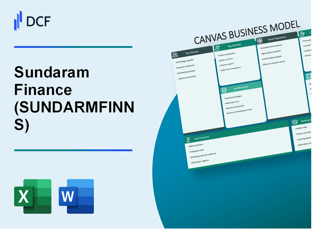 Sundaram Finance Limited (SUNDARMFIN.NS): Canvas Business Model