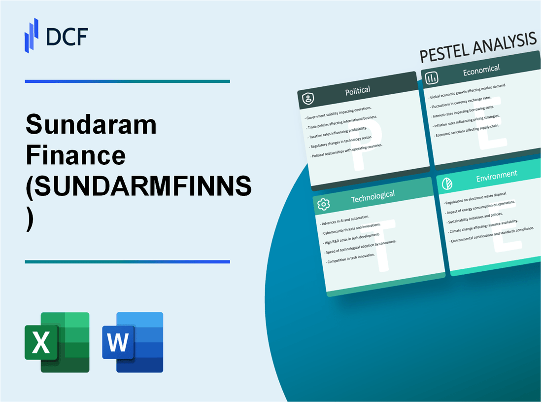 Sundaram Finance Limited (SUNDARMFIN.NS): PESTEL Analysis