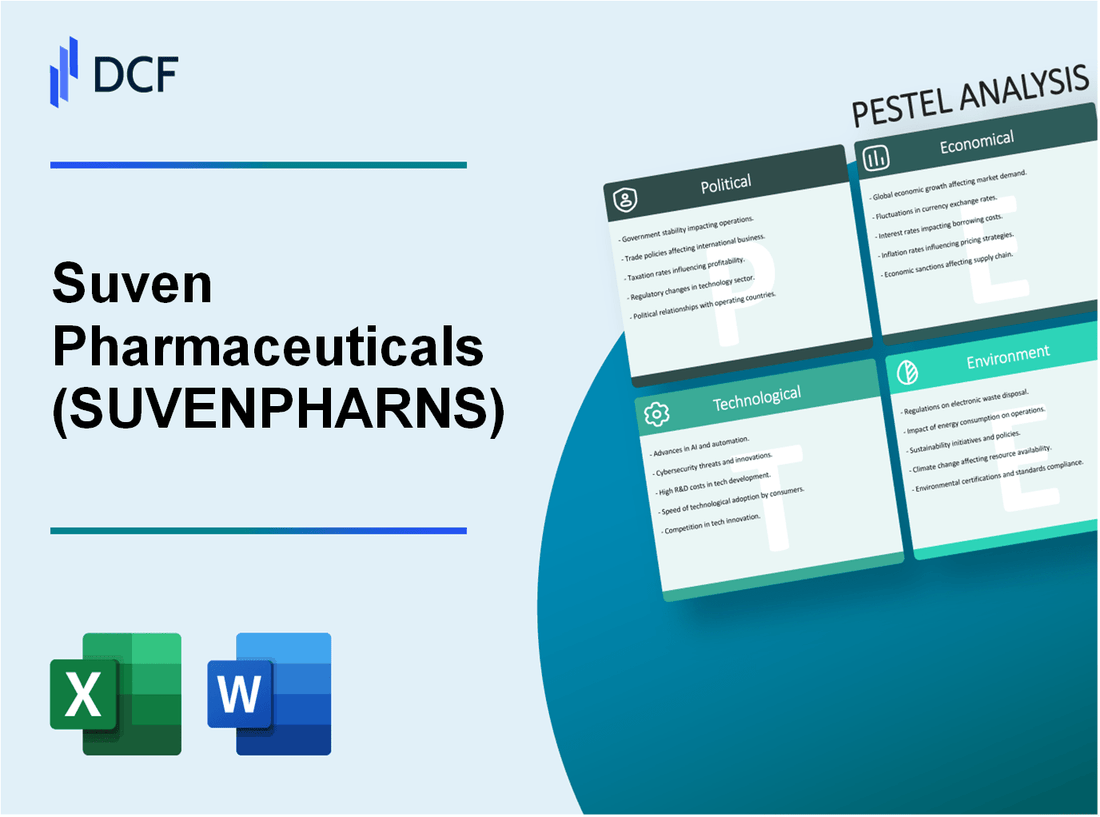 Suven Pharmaceuticals Limited (SUVENPHAR.NS): PESTEL Analysis