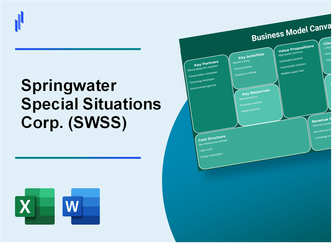 Springwater Special Situations Corp. (SWSS): Business Model Canvas