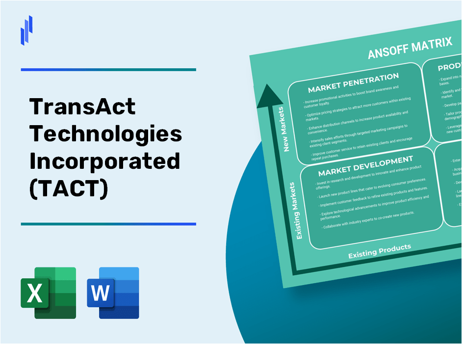 TransAct Technologies Incorporated (TACT)Ansoff Matrix