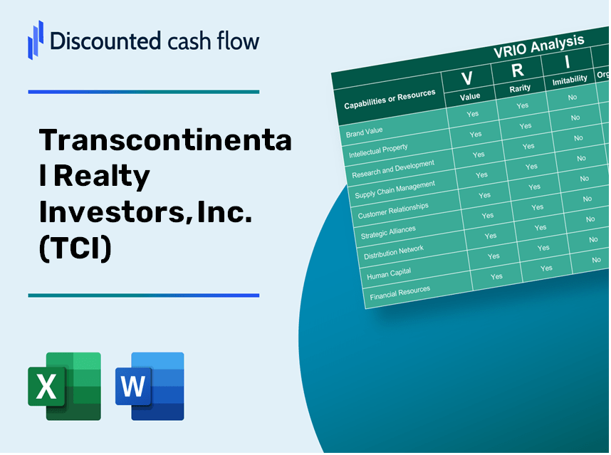 Transcontinental Realty Investors, Inc. (TCI): VRIO Analysis [10-2024 Updated]