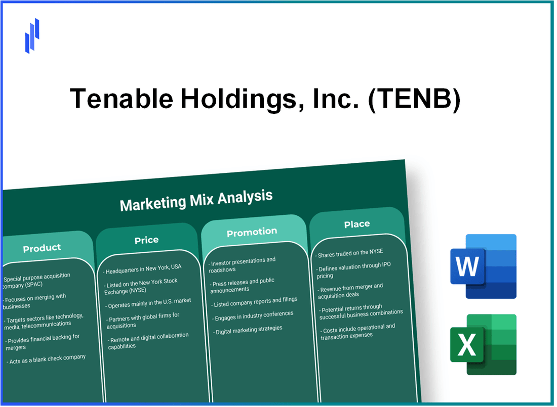 Marketing Mix Analysis of Tenable Holdings, Inc. (TENB)