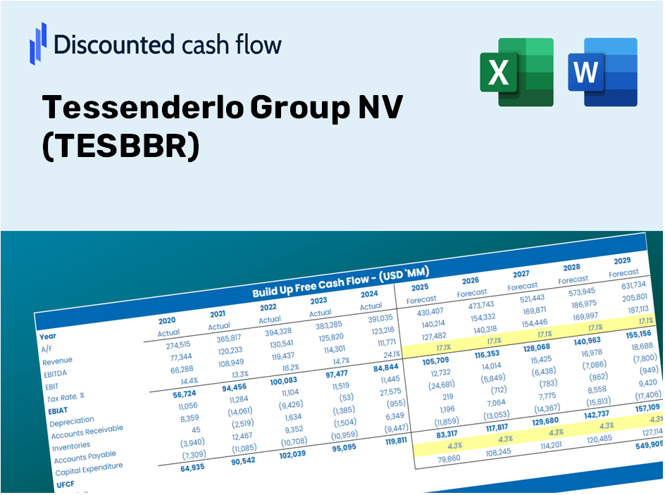 Tessenderlo Group NV (TESBBR) DCF Valuation