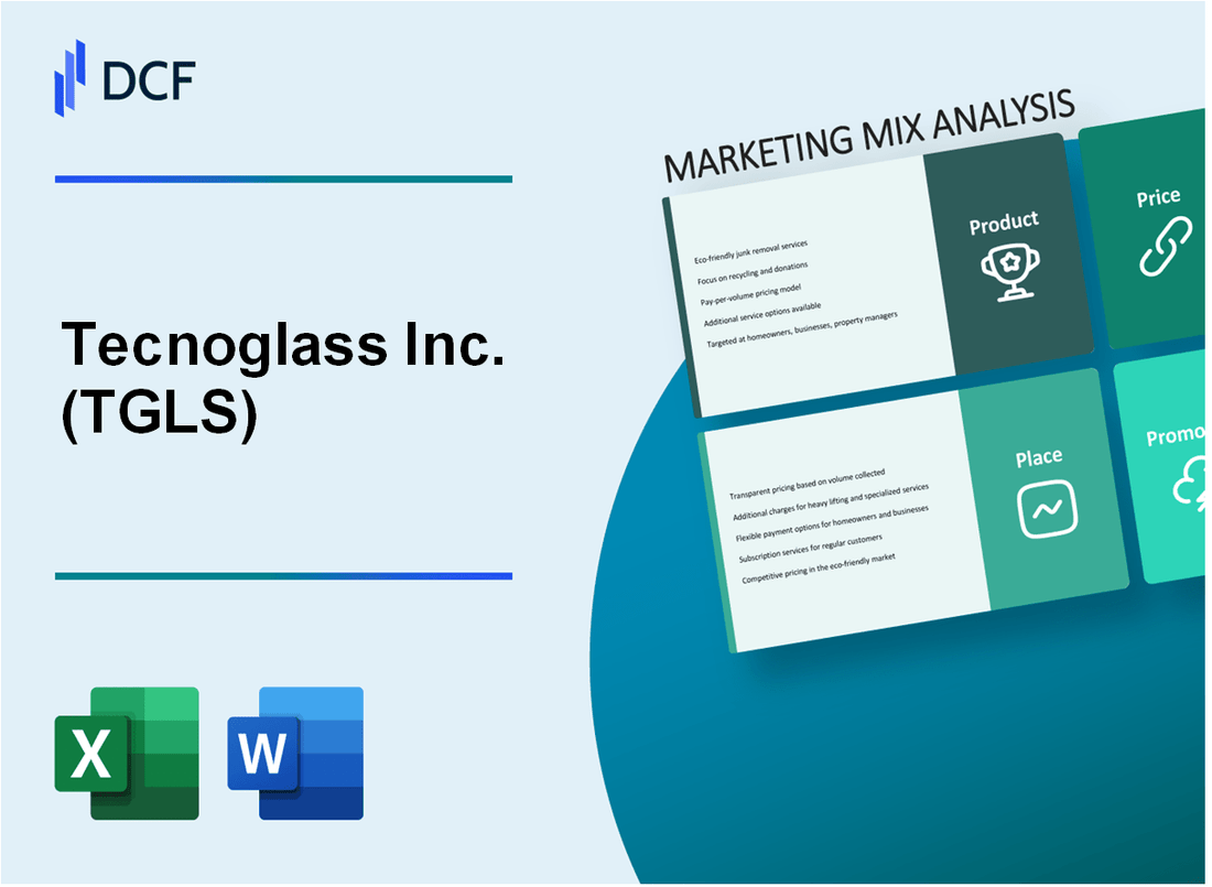 Tecnoglass Inc. (TGLS) Marketing Mix