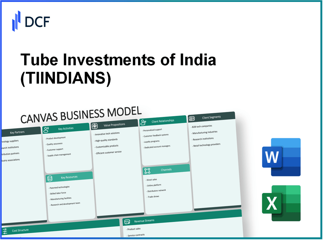 Tube Investments of India Limited (TIINDIA.NS): Canvas Business Model