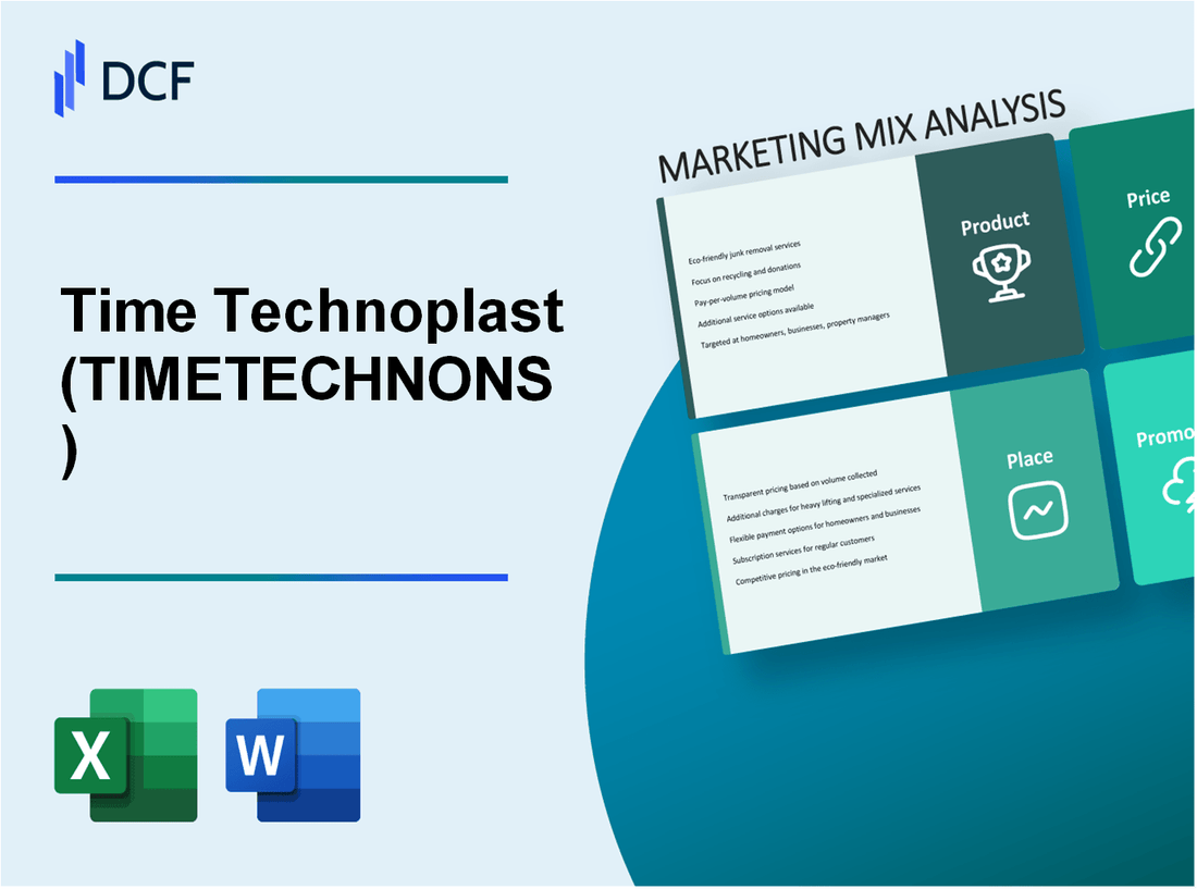 Time Technoplast Limited (TIMETECHNO.NS): Marketing Mix Analysis