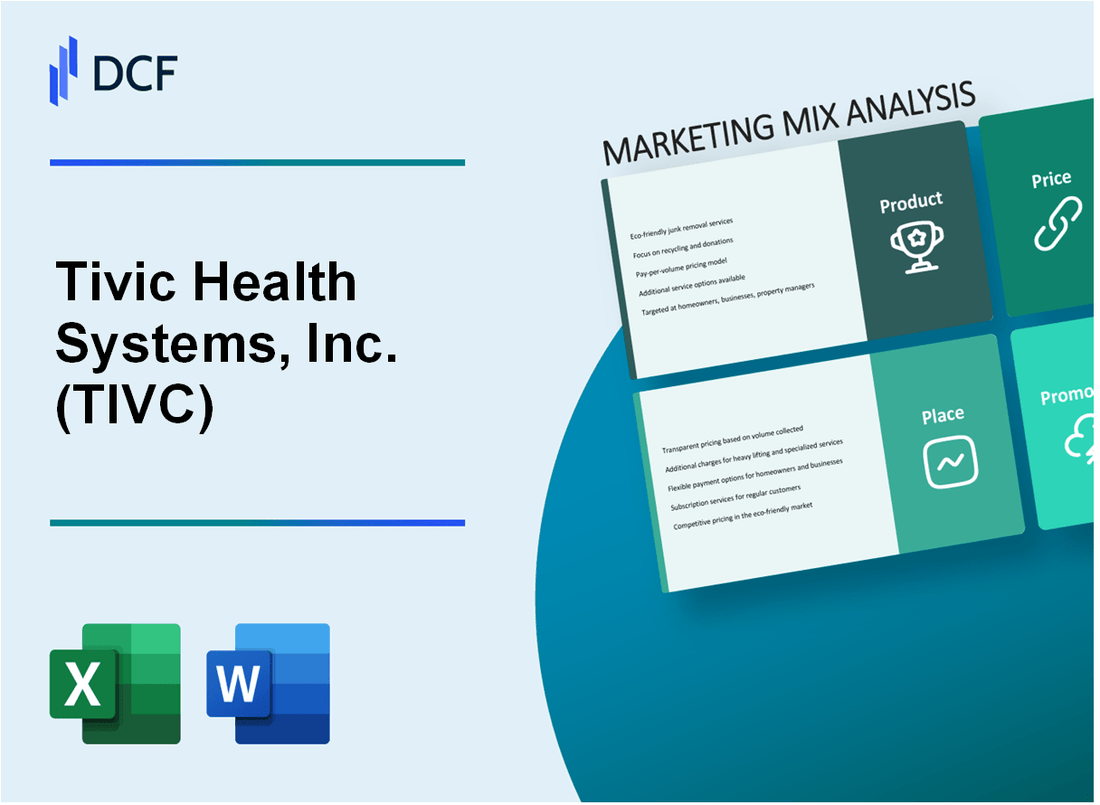 Tivic Health Systems, Inc. (TIVC) Marketing Mix