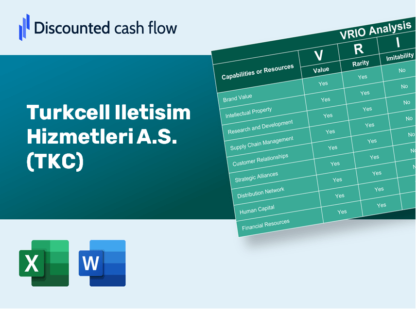 Turkcell Iletisim Hizmetleri A.S. (TKC): VRIO Analysis [10-2024 Updated]