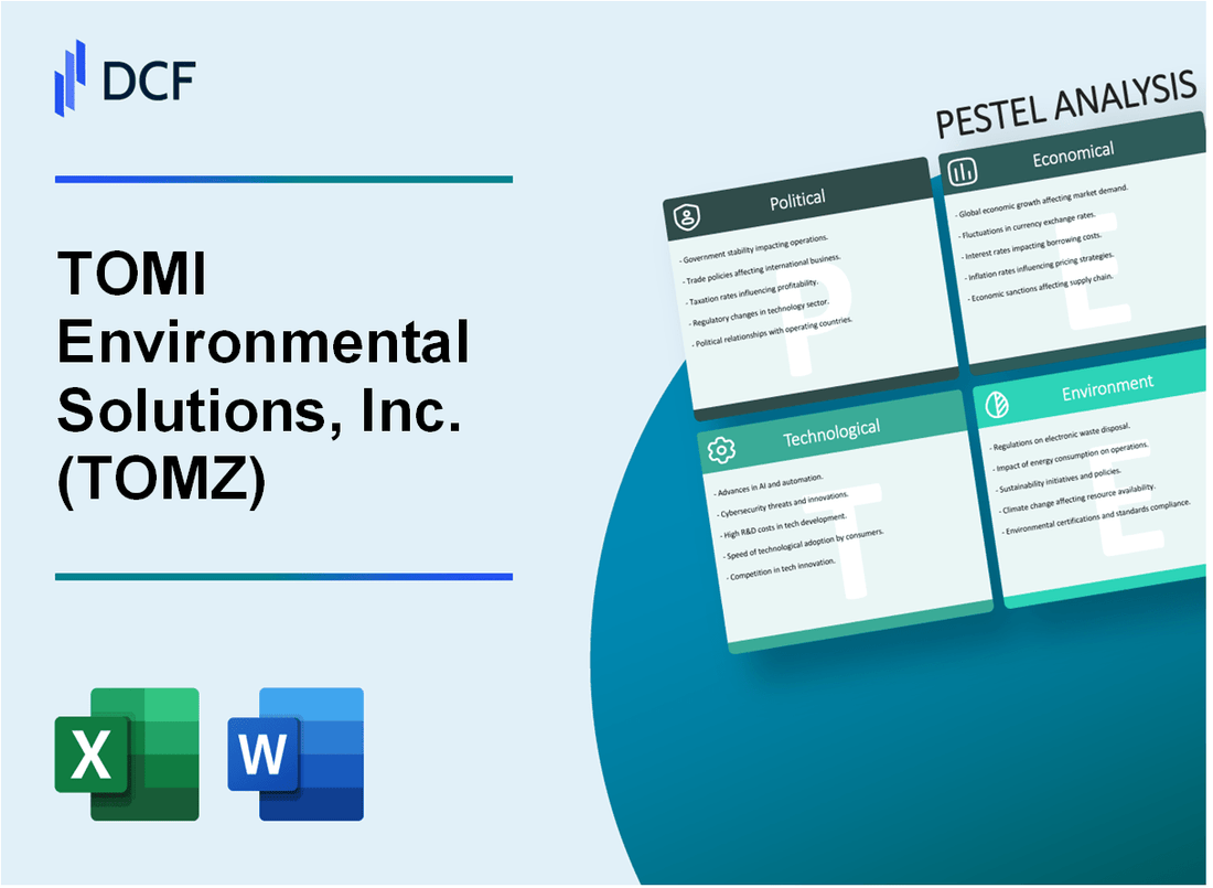 TOMI Environmental Solutions, Inc. (TOMZ) PESTLE Analysis