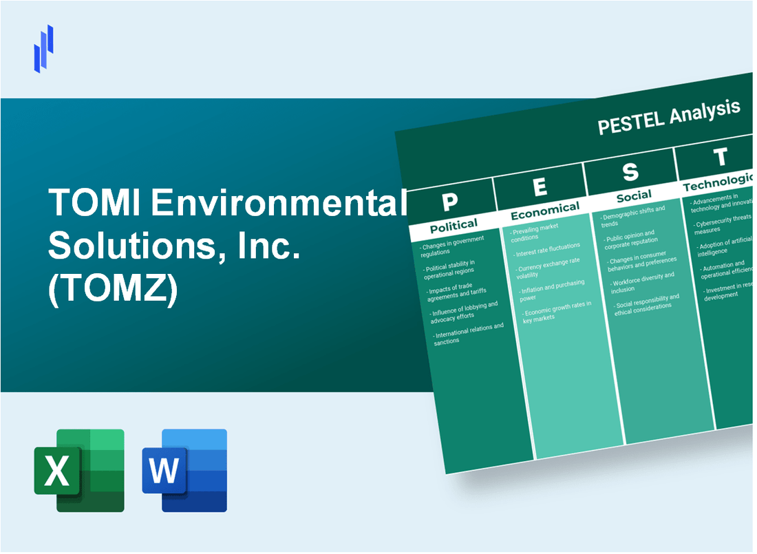 PESTEL Analysis of TOMI Environmental Solutions, Inc. (TOMZ)