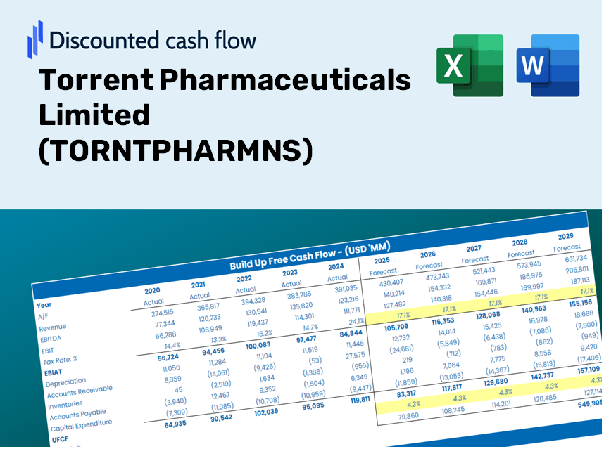 Torrent Pharmaceuticals Limited (TORNTPHARMNS) DCF Valuation