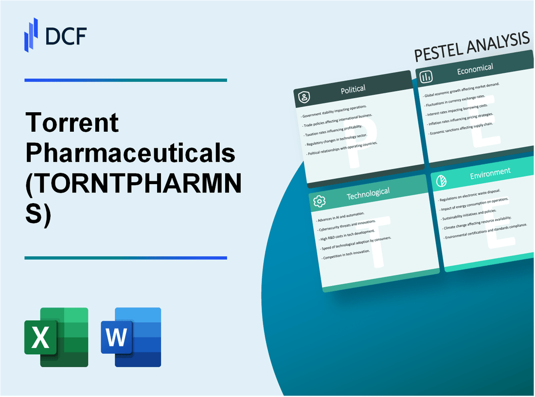 Torrent Pharmaceuticals Limited (TORNTPHARM.NS): PESTEL Analysis