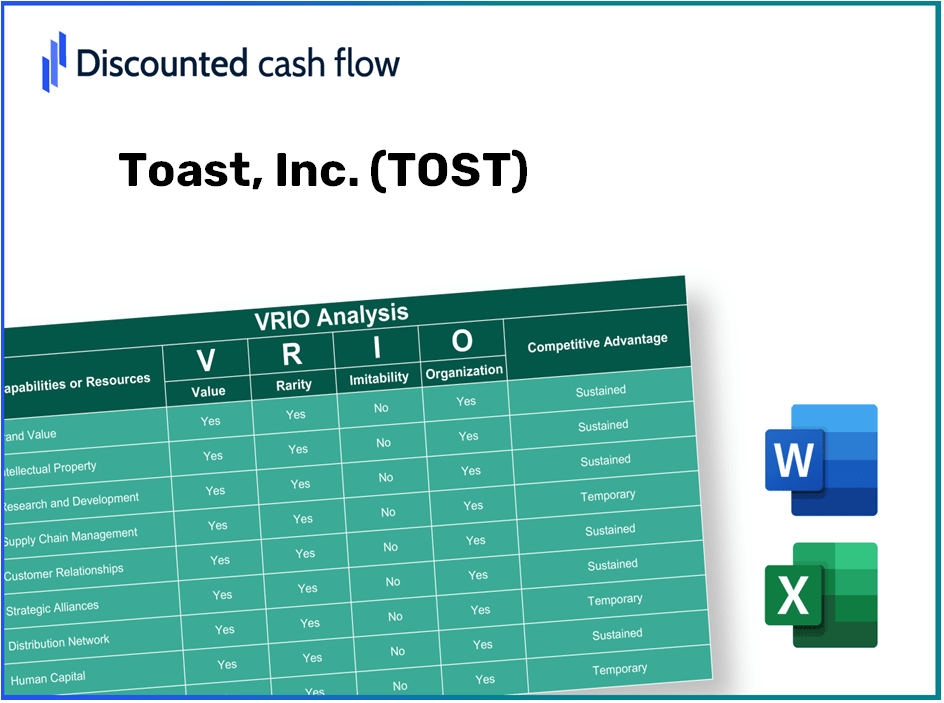 Toast, Inc. (TOST) VRIO Analysis