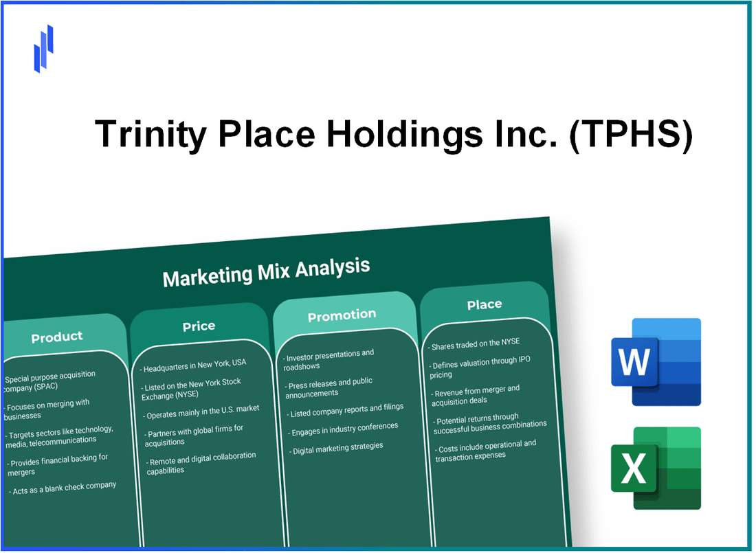 Marketing Mix Analysis of Trinity Place Holdings Inc. (TPHS)