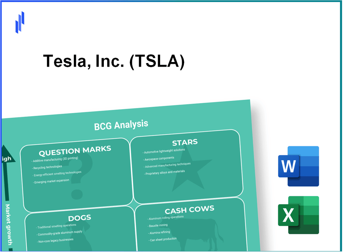 Tesla, Inc. (TSLA) BCG Matrix Analysis