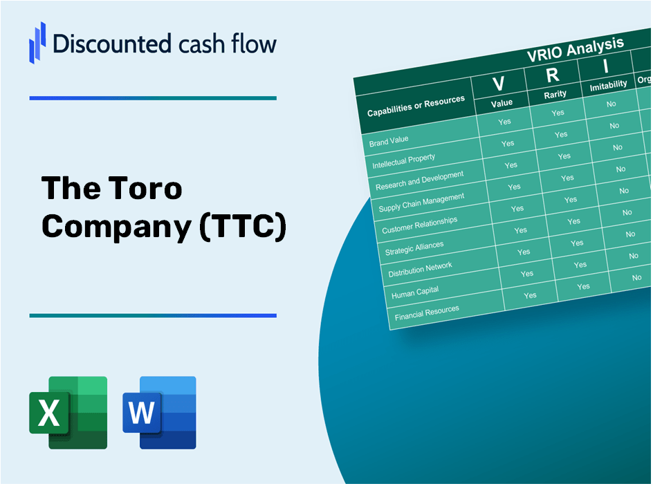 The Toro Company (TTC): VRIO Analysis [10-2024 Updated]