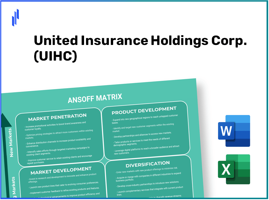 United Insurance Holdings Corp. (UIHC)Ansoff Matrix