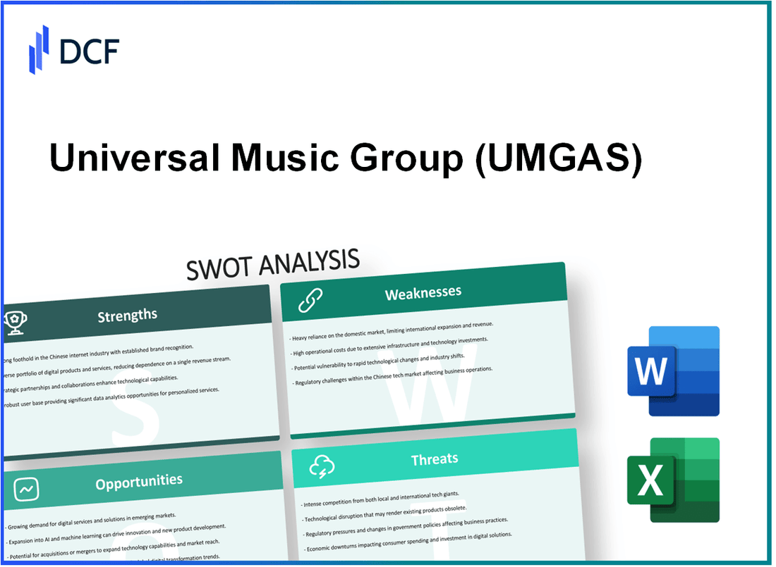 Universal Music Group N.V. (UMG.AS): SWOT Analysis