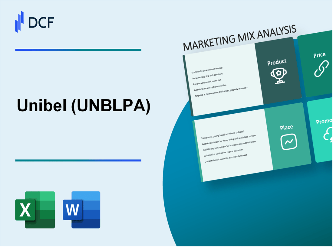 Unibel S.A. (UNBL.PA): Marketing Mix Analysis