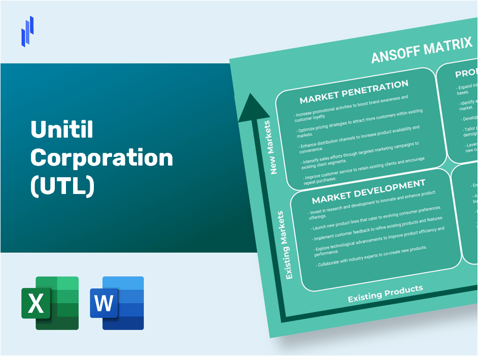 Unitil Corporation (UTL)Ansoff Matrix