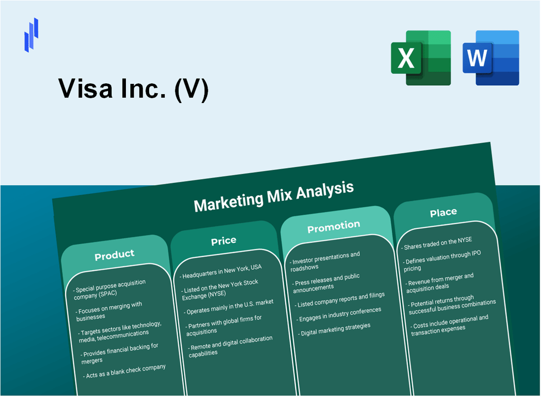 Marketing Mix Analysis of Visa Inc. (V)