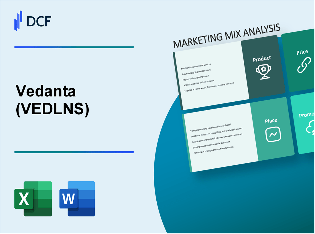 Vedanta Limited (VEDL.NS): Marketing Mix Analysis