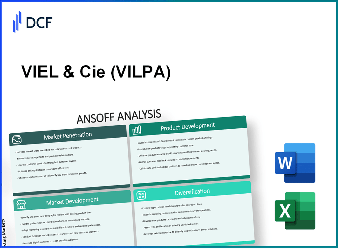 VIEL & Cie, société anonyme (VIL.PA): Ansoff Matrix