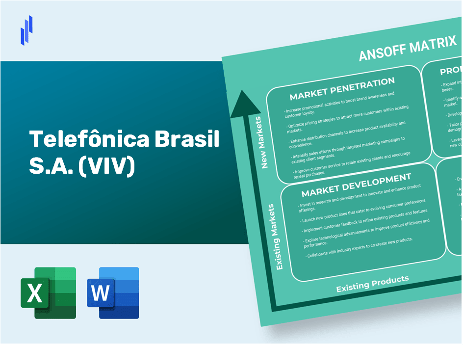 Telefônica Brasil S.A. (VIV)Ansoff Matrix