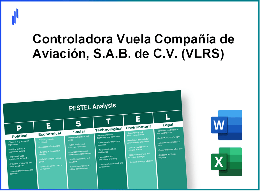 PESTEL Analysis of Controladora Vuela Compañía de Aviación, S.A.B. de C.V. (VLRS)