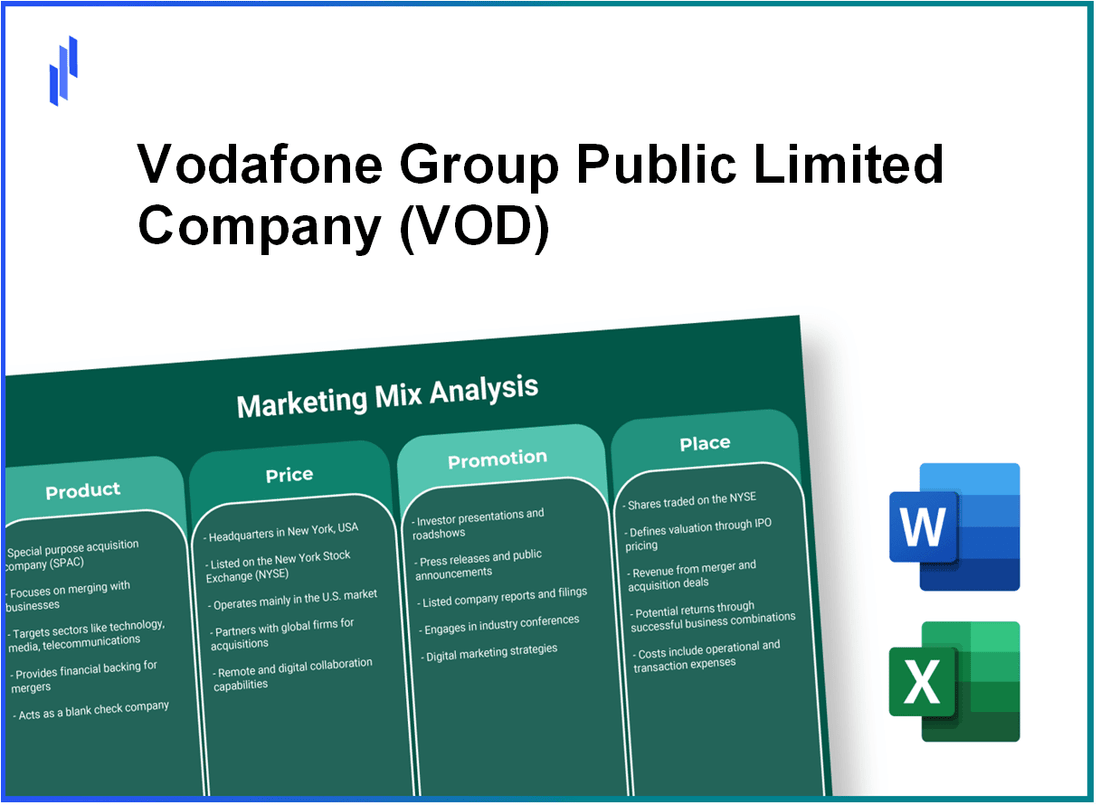 Marketing Mix Analysis of Vodafone Group Public Limited Company (VOD)