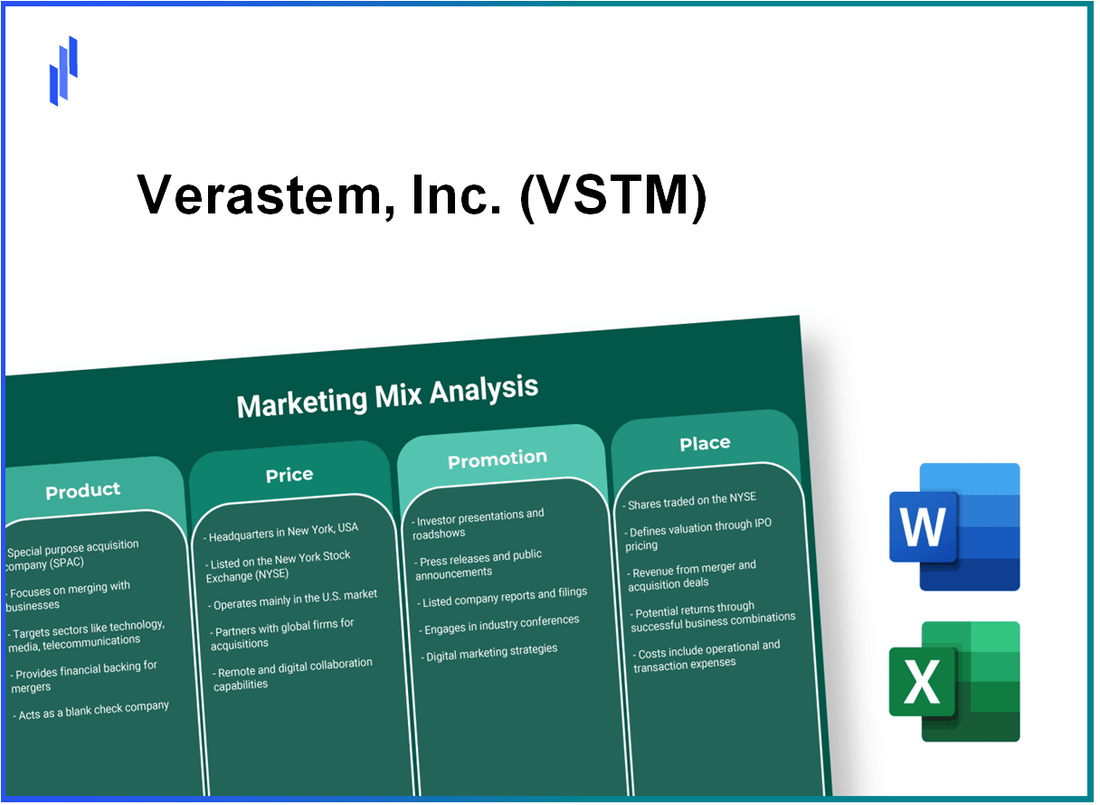 Marketing Mix Analysis of Verastem, Inc. (VSTM)