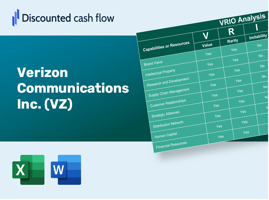 Verizon Communications Inc. (VZ): VRIO Analysis [10-2024 Updated]