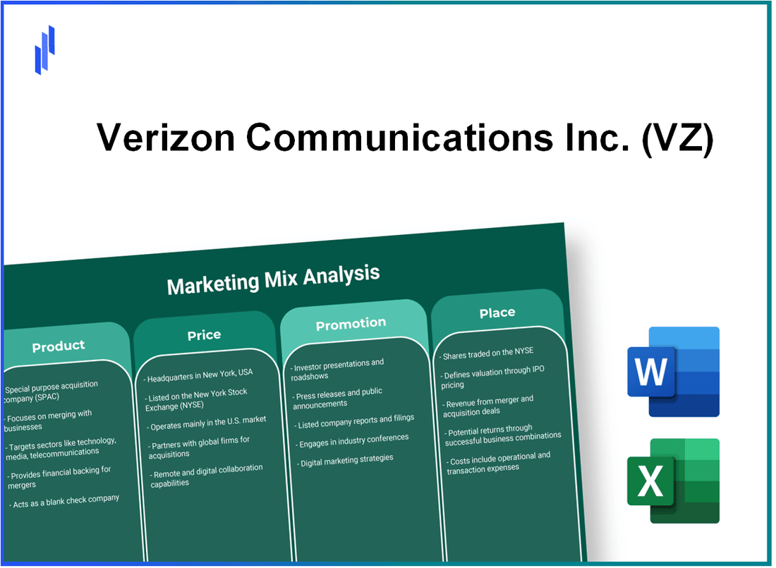 Marketing Mix Analysis of Verizon Communications Inc. (VZ)