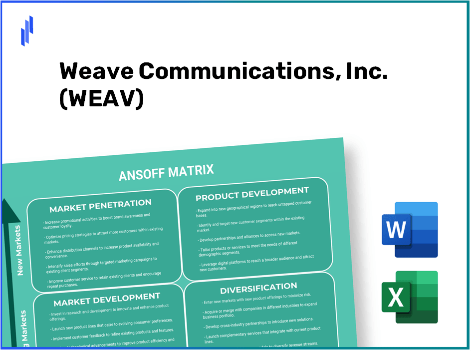 Weave Communications, Inc. (WEAV)Ansoff Matrix