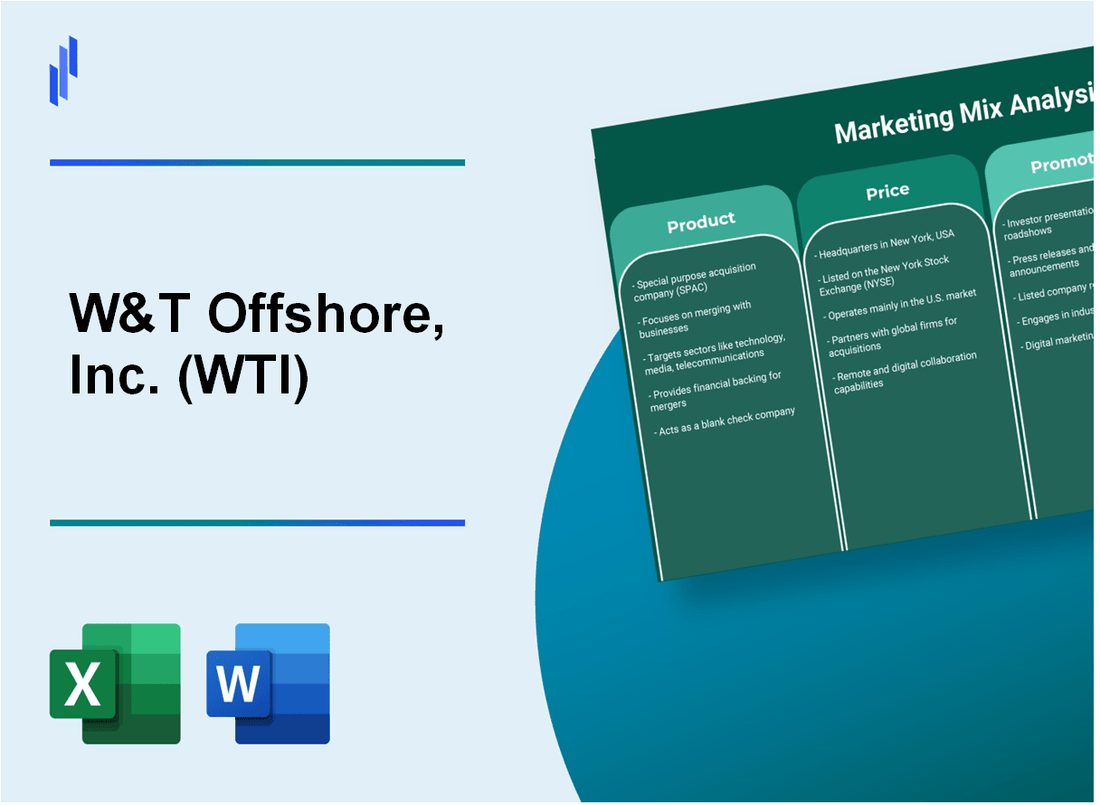 Marketing Mix Analysis of W&T Offshore, Inc. (WTI)