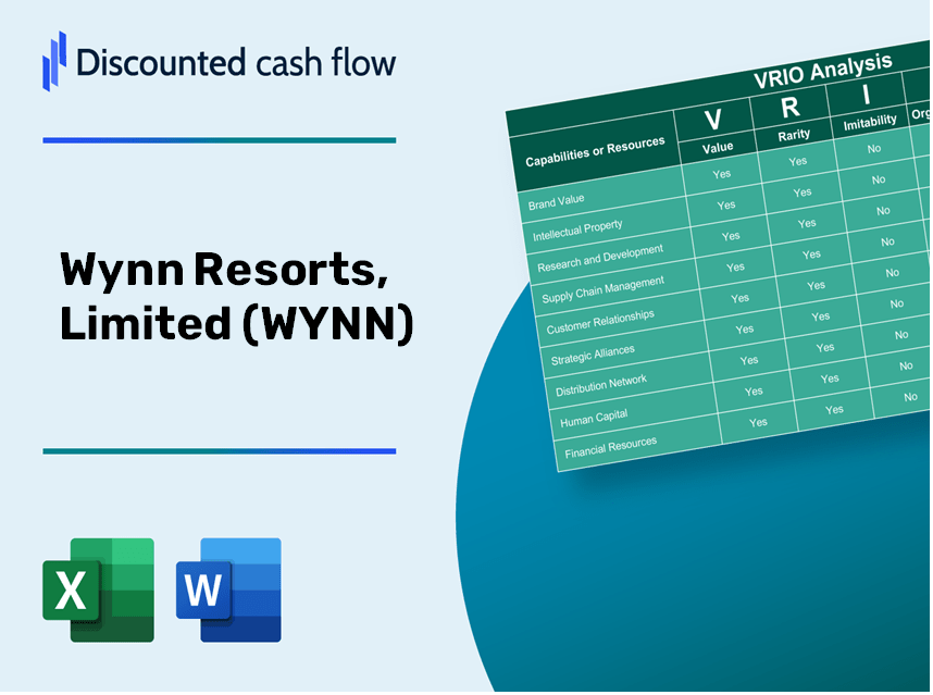 Wynn Resorts, Limited (WYNN) VRIO Analysis